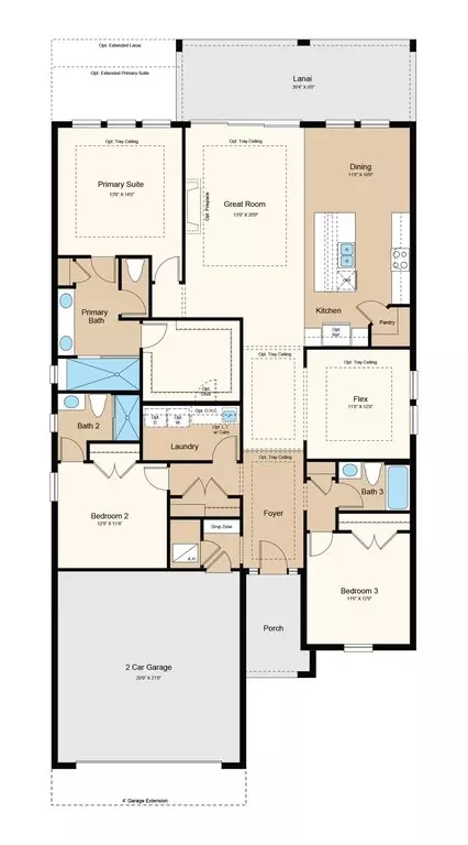 Floorplan - 10614 Eclipse St, Sarasota, FL 34241 photo 1 of 1