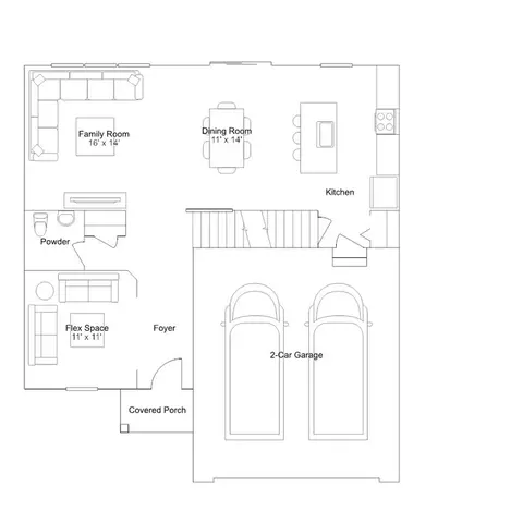 Floorplan - 444 E Cloverlane, Sycamore, IL 60178 photo 1 of 7