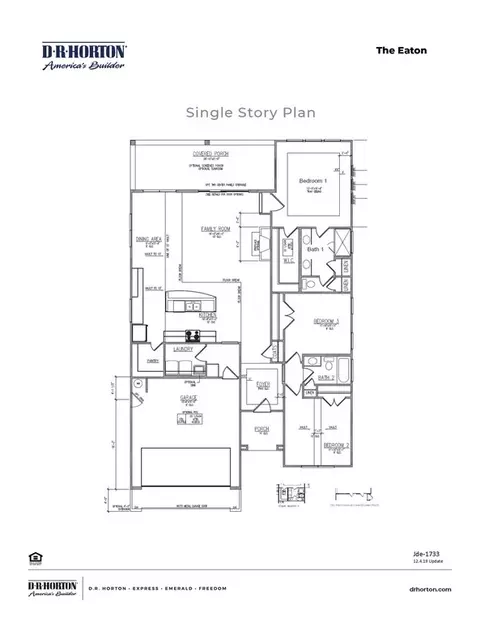 Floorplan - 2991 Fish Hawk Ln, Florence, SC 29505 photo 1 of 1