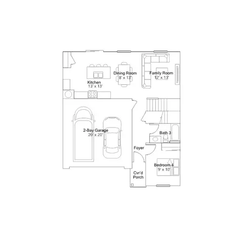 Floorplan - Lovers Ln & Cherry Ave., Visalia, CA 93292 photo 1 of 2