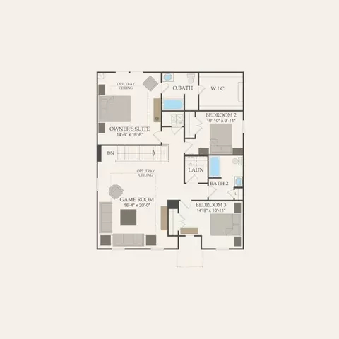 Floorplan - 932 Cherrystone Loop, Buda, TX 78610 photo 2 of 3