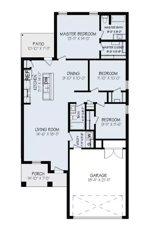 Floorplan - Undisclosed, Lubbock, TX 79407 photo 1 of 1