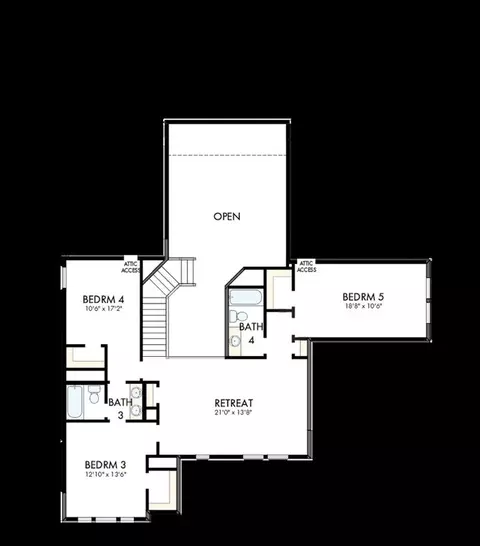 Floorplan - 17717 Coronation St, Conroe, TX 77302 photo 2 of 2