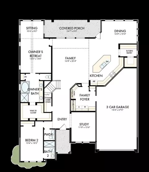 Floorplan - 17717 Coronation St, Conroe, TX 77302 photo 1 of 2