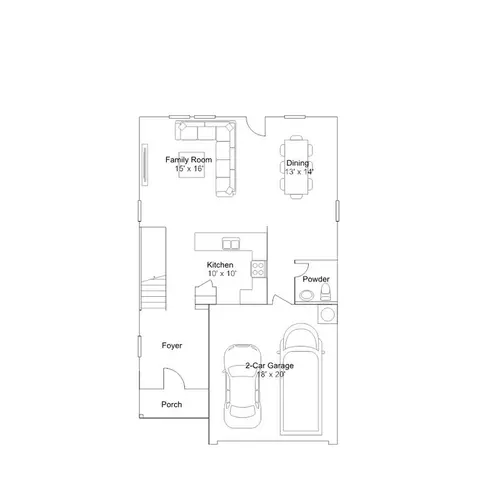 Floorplan - 12327 Kneeling Path, Von Ormy, TX 78073 photo 1 of 2