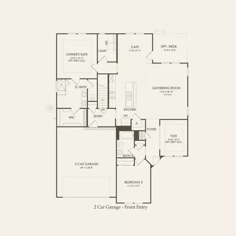Floorplan - 20616 W Kilburn Dr, Macomb, MI 48044 photo 1 of 2
