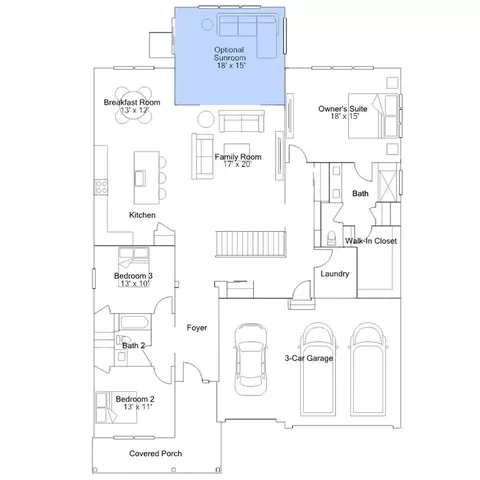 Floorplan - 1798 Coralito Ln, Elgin, IL 60124 photo 2 of 2