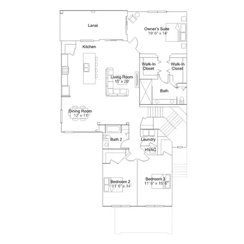 Floorplan - 17121 Jadestone Ct, Venice, FL 34293 photo 1 of 1