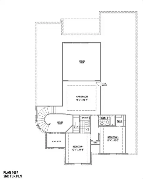 Floorplan - 2101 Baxter Rd, Celina, TX 75009 photo 2 of 4