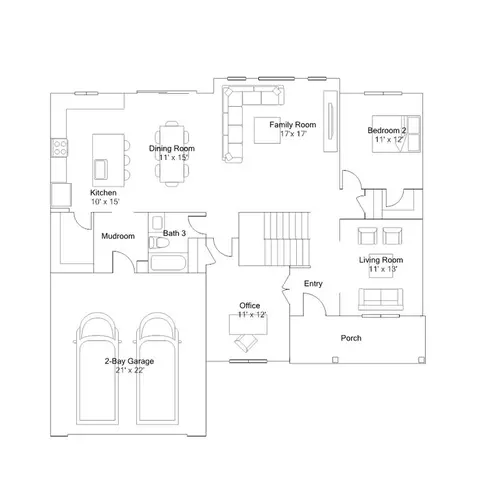 Floorplan - 2009 E Badger Ave, Eagle Mountain, UT 84005 photo 1 of 4