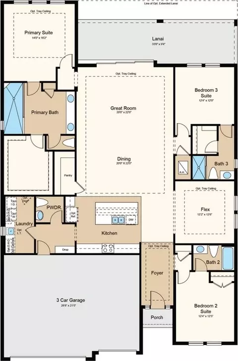 Floorplan - 10614 Eclipse St, Sarasota, FL 34241 photo 1 of 1