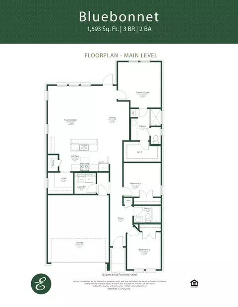 Floorplan - Undisclosed, Laredo, TX 78046 photo 1 of 1