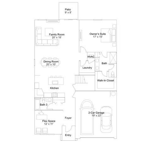 Floorplan - 655 Supernova Dr, Melbourne, FL 32901 photo 1 of 1