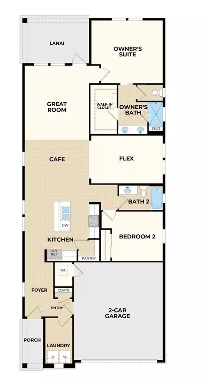 Floorplan - 249 Day Dream Dr, Saint Augustine, FL 32092 photo 1 of 1