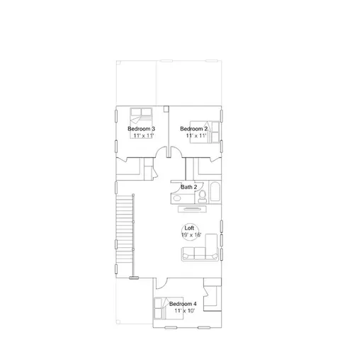 Floorplan - 174 Beamon Loop, Summerville, SC 29486 photo 5 of 6