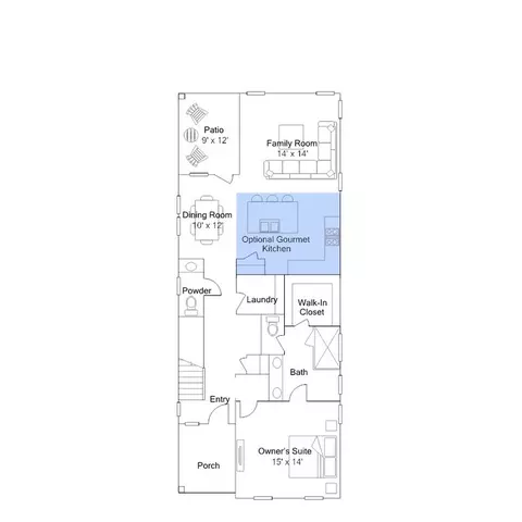 Floorplan - 174 Beamon Loop, Summerville, SC 29486 photo 3 of 6