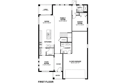 Floorplan - 5328 Teirgarten St, Saint Cloud, FL 34771 photo 1 of 5