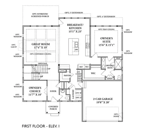 Floorplan - Fishers Point, Millsboro, DE 19966 photo 1 of 3