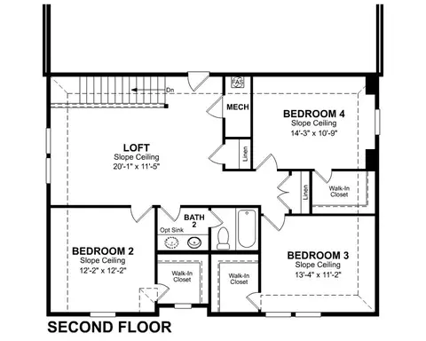 Floorplan - 3205 Cross Shore Dr, Anna, TX 75409 photo 2 of 2