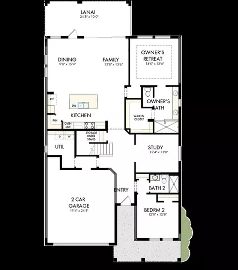 Floorplan - 5849 Native Oak St, Mount Dora, FL 32757 photo 2 of 2