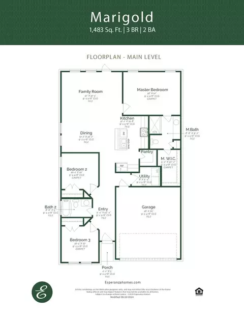 Floorplan - 119 Cabin St, Laredo, TX 78046 photo 1 of 1