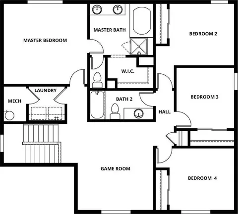 Floorplan - 841 Emerald Lakes St, Severance, CO 80550 photo 2 of 2