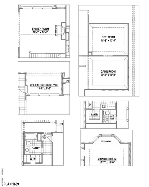 Floorplan - 11436 Wulstone Rd, Haslet, TX 76052 photo 3 of 3