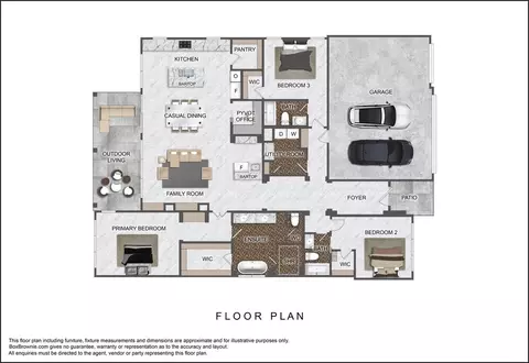 Floorplan - 101 Lantern Ridge Dr, Aledo, TX 76008 photo 2 of 3