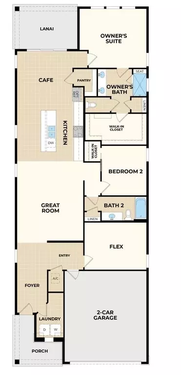 Floorplan - 234 Day Dream Dr, Saint Augustine, FL 32092 photo 1 of 1
