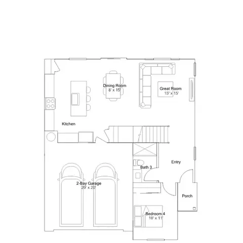Floorplan - 7967 Black Ledge Way, Antelope, CA 95843 photo 1 of 3