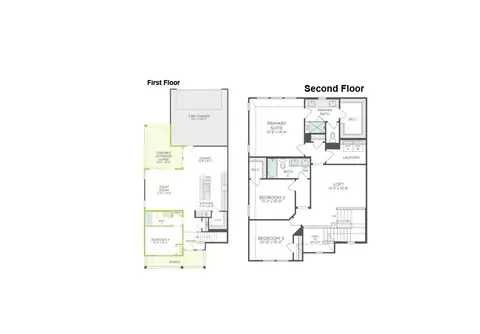Floorplan - 1633 Laurel Ln, Argyle, TX 76226 photo 1 of 1