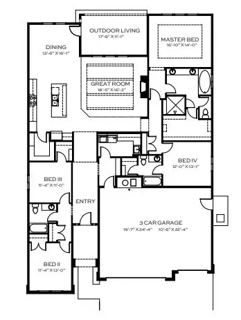 Floorplan - 7039 W Tolland St, Eagle, ID 83616 photo 1 of 1