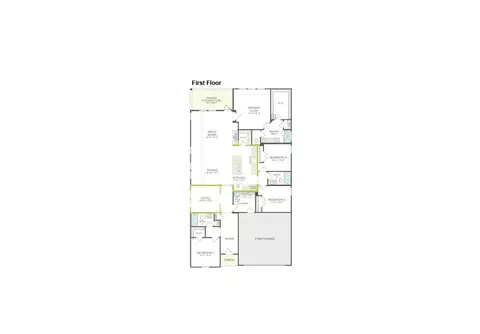 Floorplan - 12533 Quay Dr, Haslet, TX 76052 photo 1 of 1
