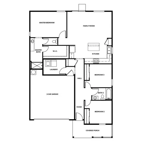 Floorplan - 632 Darlington Way, Patterson, CA 95363 photo 1 of 1