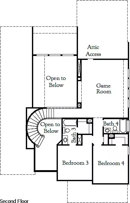Floorplan - 529 Paramus Park, Cibolo, TX 78108 photo 2 of 2