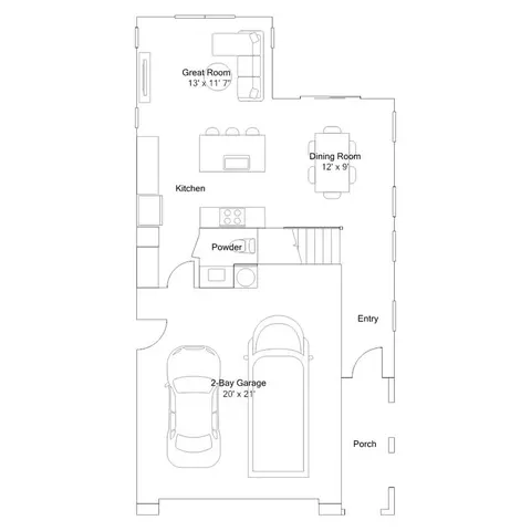 Floorplan - 2545 E Hyde Paseo, Ontario, CA 91762 photo 1 of 2