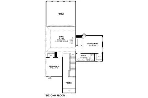 Floorplan - 7304 Poplar Dr, Argyle, TX 76226 photo 3 of 4