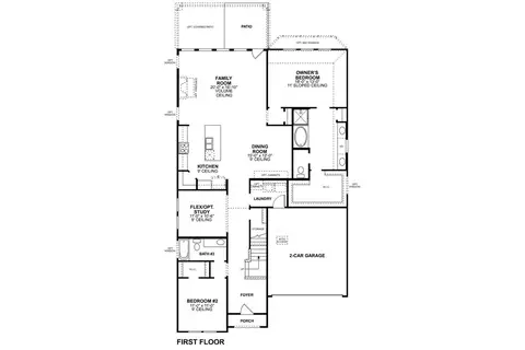 Floorplan - 7304 Poplar Dr, Argyle, TX 76226 photo 2 of 5