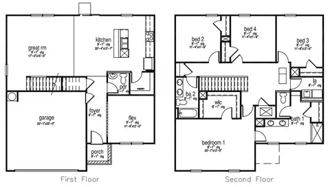 Floorplan - 26 Horatio Ln, Lugoff, SC 29078 photo 1 of 1