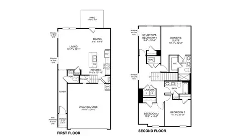 Floorplan - 100 Graham Ave, Calhoun, GA 30701 photo 1 of 1