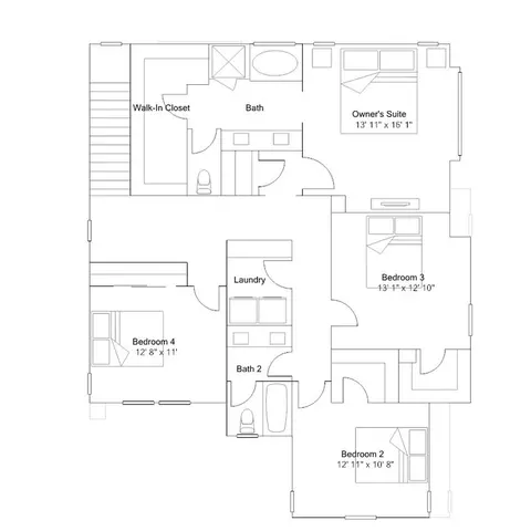 Floorplan - 16656 Barnett St, Lathrop, CA 95330 photo 2 of 2