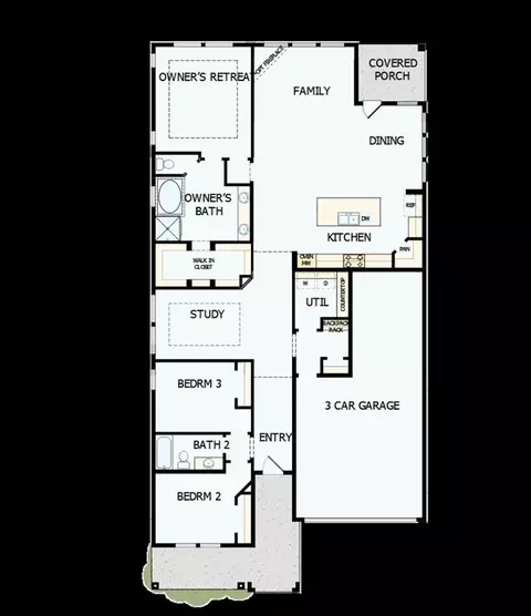 Floorplan - 2024 Grey Birch, Aledo, TX 76008 photo 1 of 1