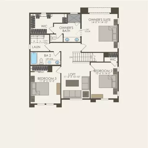 Floorplan - 313 E Beatrice Ave, Mountain House, CA 95391 photo 2 of 2