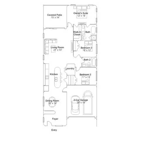 Floorplan - By Appointment Only, Georgetown, TX 78628 photo 1 of 1