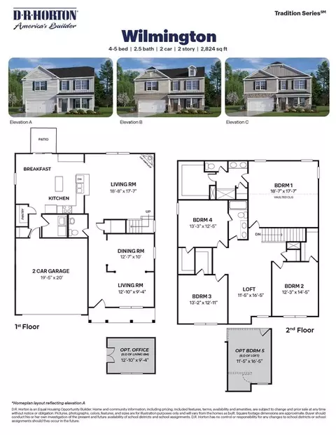 Floorplan - 1841 Old Fields Blvd, Haw River, NC 27258 photo 1 of 1