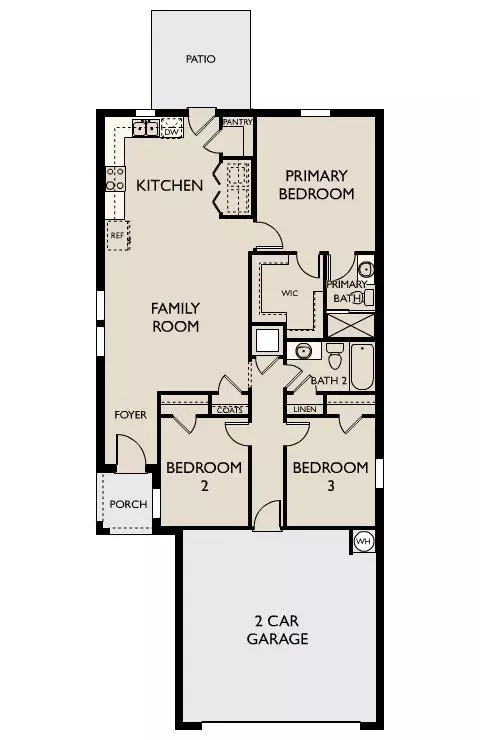 Floorplan - 321 Plateau St, Maxwell, TX 78656 photo 1 of 1