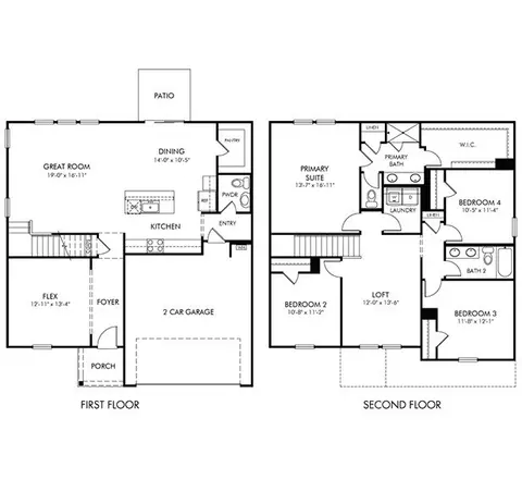 Floorplan - 95 Thistle Patch Pl, Angier, NC 27501 photo 1 of 1