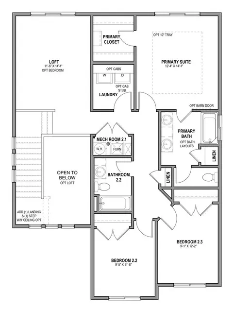 Floorplan - 2041 W Pinnacle Ave, Mapleton, UT 84664 photo 2 of 3