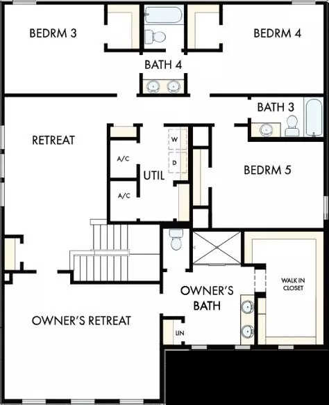 Floorplan - 5699 Leaflet Trl, Mount Dora, FL 32757 photo 2 of 2
