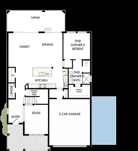 Floorplan - 5699 Leaflet Trl, Mount Dora, FL 32757 photo 1 of 2